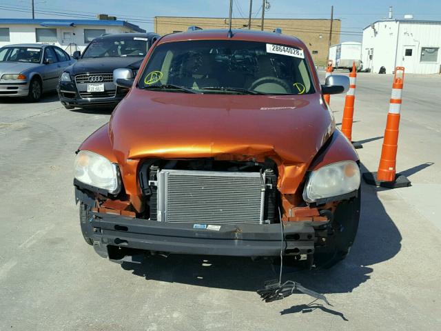 3GNDA23D66S631420 - 2006 CHEVROLET HHR LT ORANGE photo 9