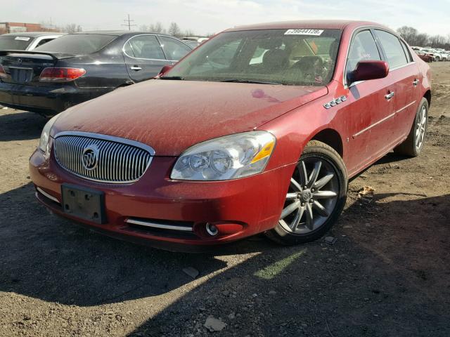 1G4HE57Y16U208012 - 2006 BUICK LUCERNE CX MAROON photo 2