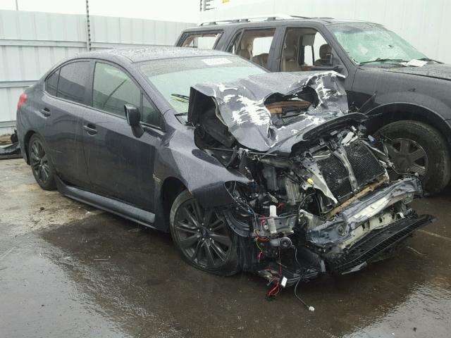 JF1VA1D63F8816014 - 2015 SUBARU WRX PREMIU GRAY photo 1