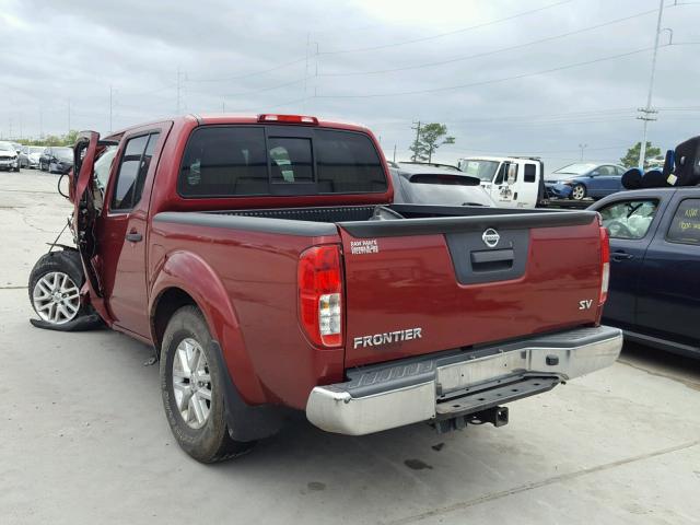 1N6AD0ER5FN703702 - 2015 NISSAN FRONTIER S RED photo 3