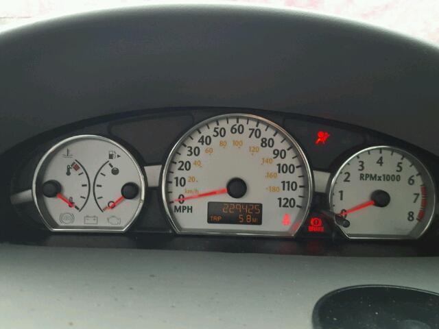 1G8AK55F26Z152529 - 2006 SATURN ION LEVEL RED photo 10