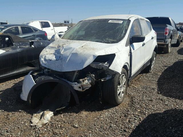 1FMCU0F70FUB95519 - 2015 FORD ESCAPE S WHITE photo 2