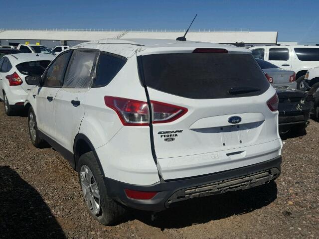 1FMCU0F70FUB95519 - 2015 FORD ESCAPE S WHITE photo 3