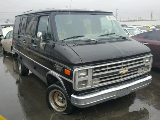 2GBEG25H2L4134225 - 1990 CHEVROLET G20 BLACK photo 1