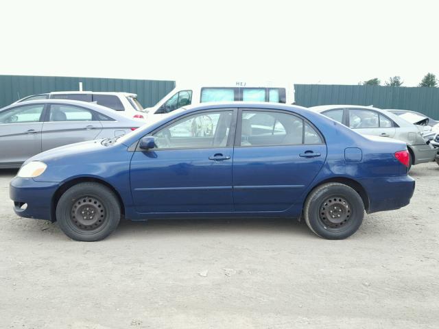 JTDBR32EX60059252 - 2006 TOYOTA COROLLA CE BLUE photo 9