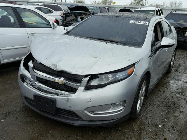 1G1RD6E45BU101839 - 2011 CHEVROLET VOLT GRAY photo 2