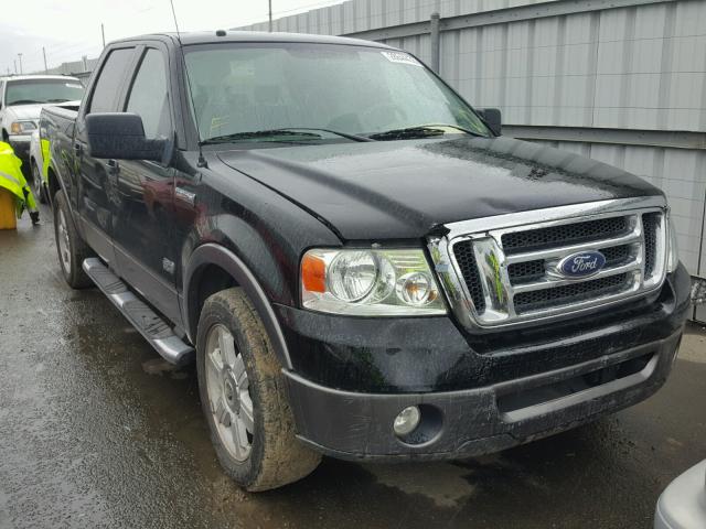 1FTPW12538KC93792 - 2008 FORD F150 SUPER BLACK photo 1