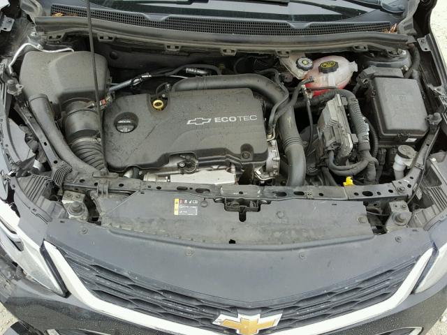 1G1BE5SM0H7127656 - 2017 CHEVROLET CRUZE LT BLACK photo 7