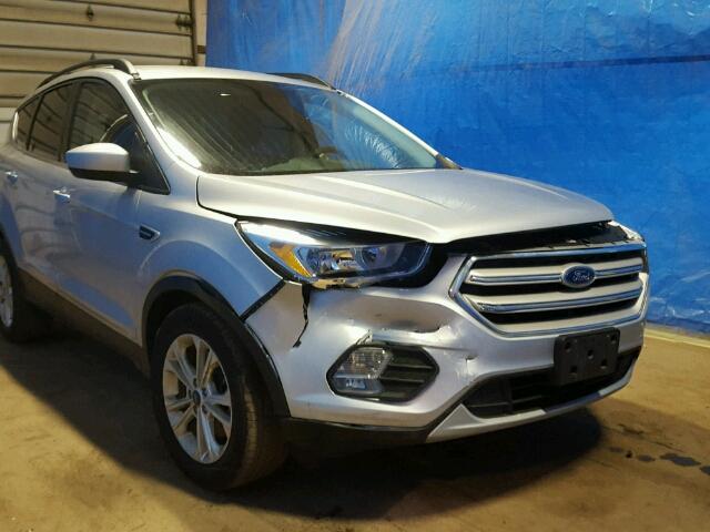 1FMCU9GD3JUA11093 - 2018 FORD ESCAPE SE SILVER photo 9