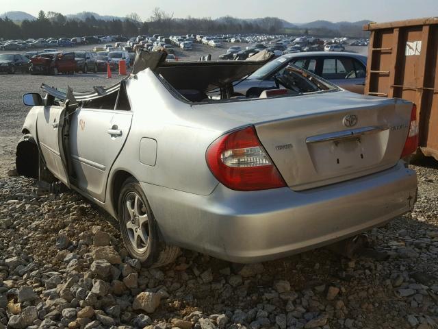 4T1BE32K44U893732 - 2004 TOYOTA CAMRY LE SILVER photo 3