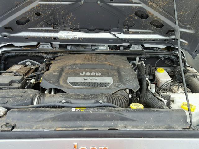 1C4AJWAG0HL529815 - 2017 JEEP WRANGLER S GRAY photo 7