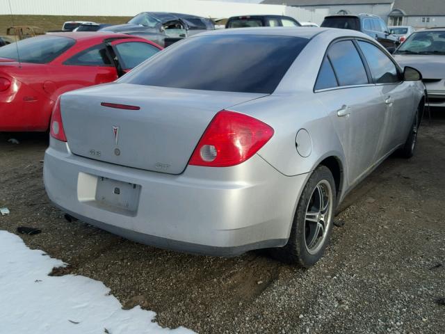 1G2ZH57N384130927 - 2008 PONTIAC G6 GT SILVER photo 4