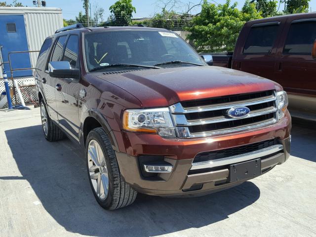 1FMJU1HTXGEF22513 - 2016 FORD EXPEDITION BURGUNDY photo 1