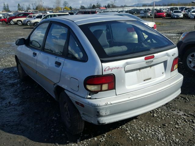 KNJLT06H3S6163465 - 1995 FORD ASPIRE BLUE photo 3