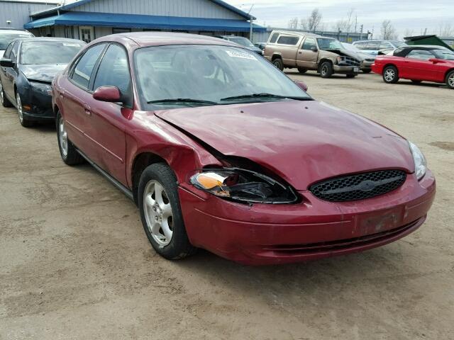 1FAFP55UX3G202005 - 2003 FORD TAURUS SES RED photo 1