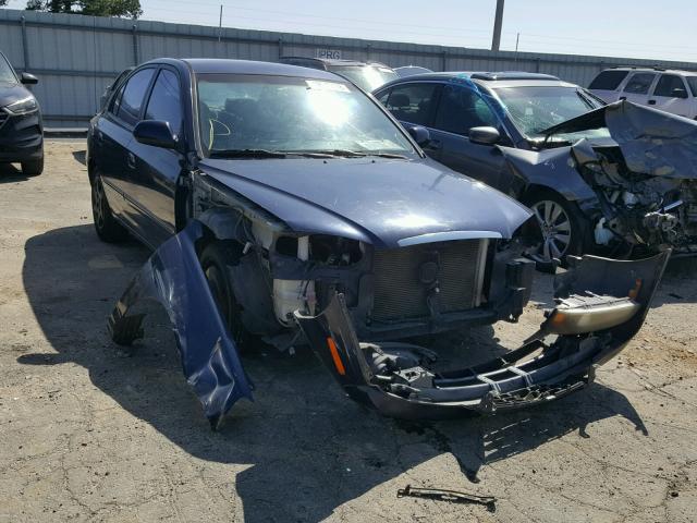 KMHDN46D54U836885 - 2004 HYUNDAI ELANTRA GL BLUE photo 1