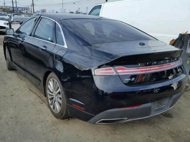 3LN6L5C90HR622923 - 2017 LINCOLN MKZ SELECT BLACK photo 3