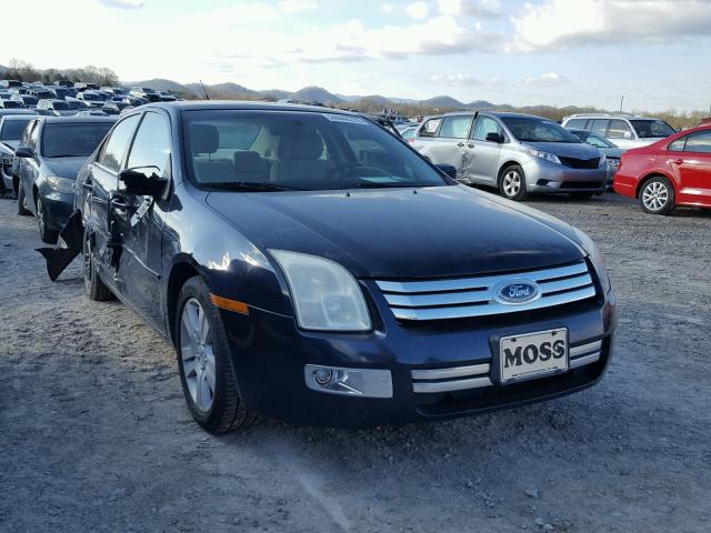 3FAHP08178R169736 - 2008 FORD FUSION SEL BLUE photo 1