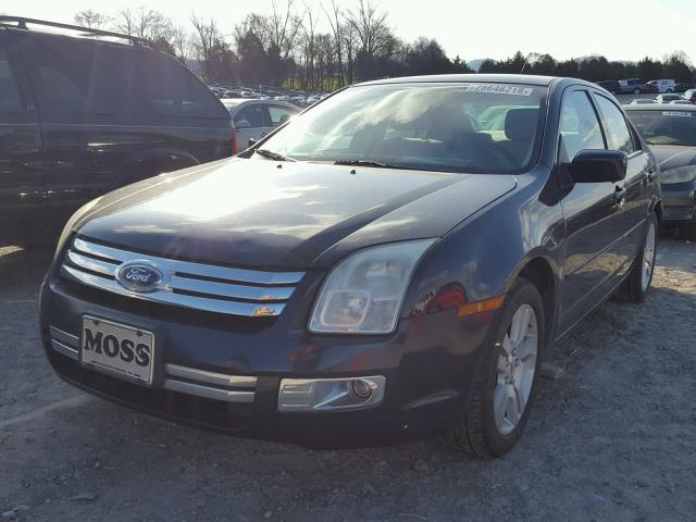 3FAHP08178R169736 - 2008 FORD FUSION SEL BLUE photo 2