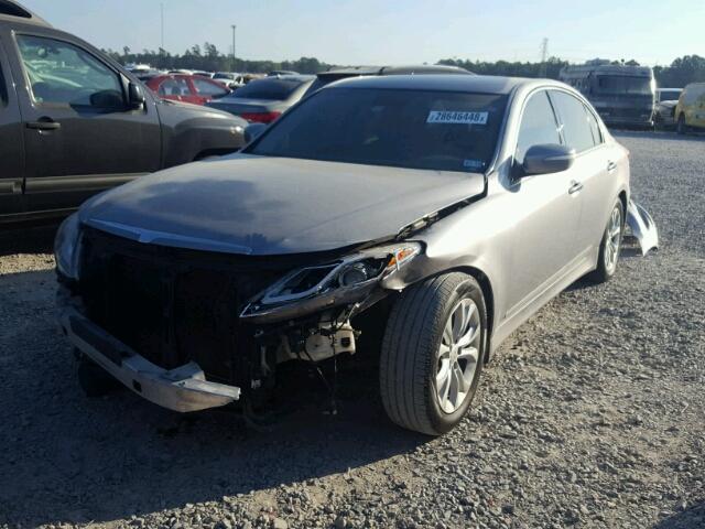 KMHGC4DD5DU212526 - 2013 HYUNDAI GENESIS 3. GRAY photo 2