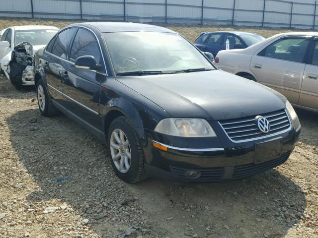 WVWPD63B64E264626 - 2004 VOLKSWAGEN PASSAT GLS BLACK photo 1