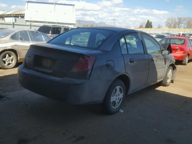 1G8AG52F53Z190421 - 2003 SATURN ION LEVEL BLACK photo 4