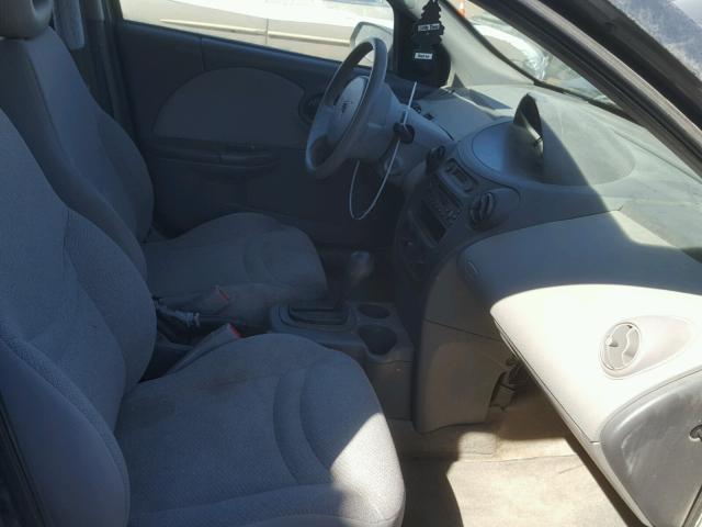1G8AG52F53Z190421 - 2003 SATURN ION LEVEL BLACK photo 5