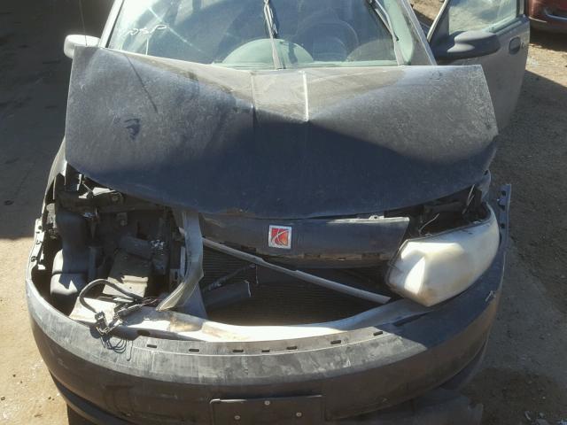 1G8AG52F53Z190421 - 2003 SATURN ION LEVEL BLACK photo 7
