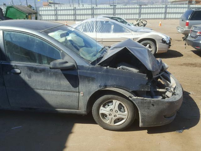 1G8AG52F53Z190421 - 2003 SATURN ION LEVEL BLACK photo 9