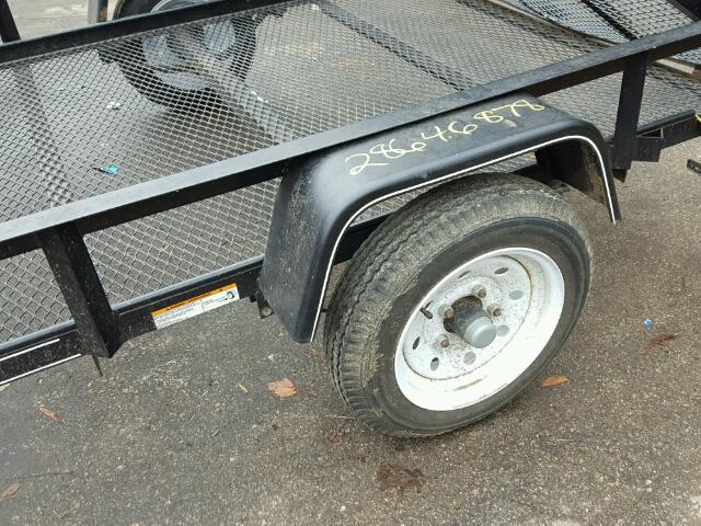 4YMUL0814GG026119 - 2016 UTILITY TRAILER BLACK photo 8