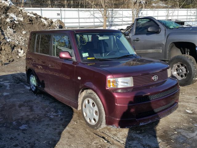 JTLKT324650196166 - 2005 TOYOTA SCION XB RED photo 1