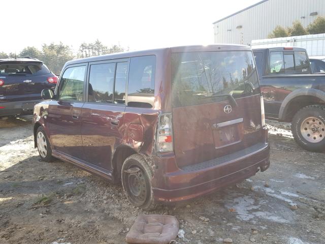 JTLKT324650196166 - 2005 TOYOTA SCION XB 红色 照片 3