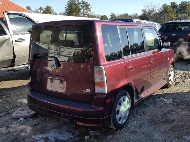 JTLKT324650196166 - 2005 TOYOTA SCION XB 红色 照片 4