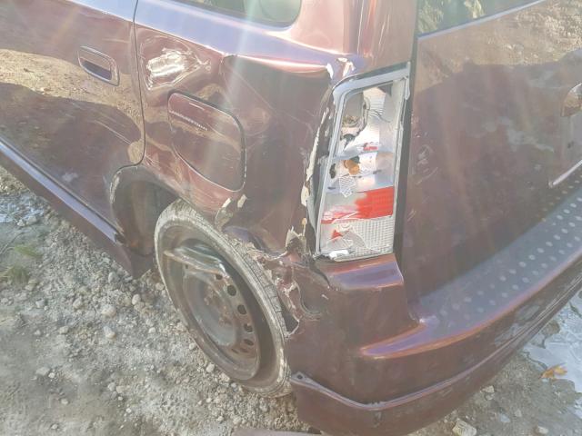 JTLKT324650196166 - 2005 TOYOTA SCION XB 红色 照片 9