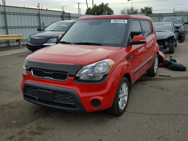 KNDJT2A6XC7470705 - 2012 KIA SOUL + RED photo 2