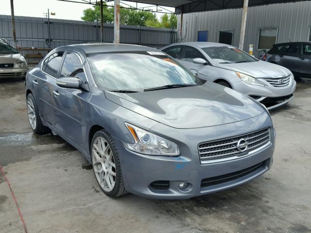 1N4AA51E49C861885 - 2009 NISSAN MAXIMA S GRAY photo 1