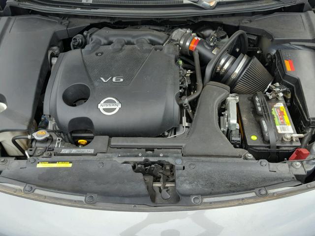 1N4AA51E49C861885 - 2009 NISSAN MAXIMA S GRAY photo 7