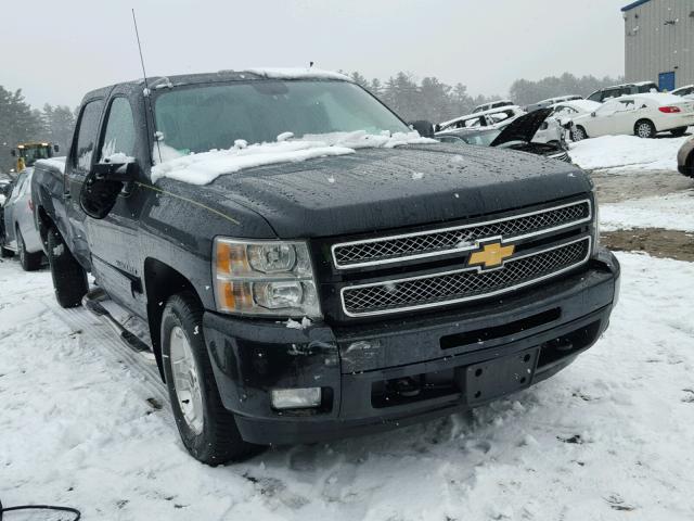 3GCPKTE75DG256782 - 2013 CHEVROLET SILVERADO BLACK photo 1