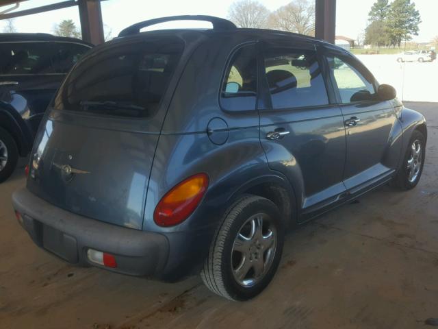 3C8FY68B02T241458 - 2002 CHRYSLER PT CRUISER BLUE photo 4