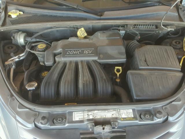 3C8FY68B02T241458 - 2002 CHRYSLER PT CRUISER BLUE photo 7