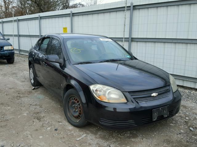 1G1AL58F087311487 - 2008 CHEVROLET COBALT LT BLACK photo 1