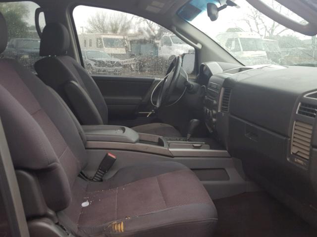 5N1AA08A75N717015 - 2005 NISSAN ARMADA SE GRAY photo 5