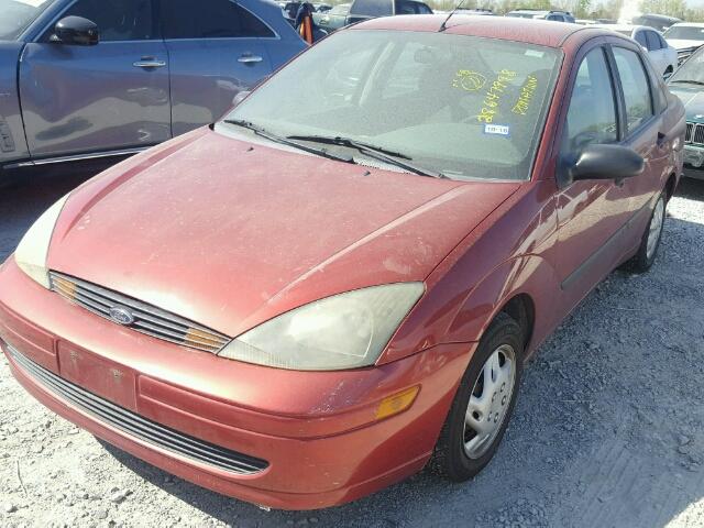 1FAFP33P73W191407 - 2003 FORD FOCUS LX RED photo 2