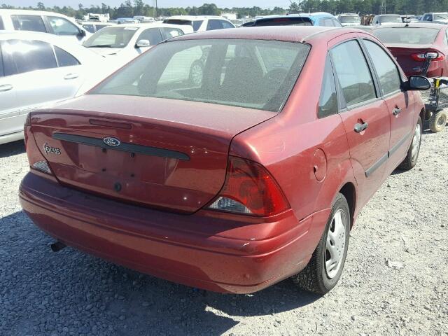 1FAFP33P73W191407 - 2003 FORD FOCUS LX RED photo 4