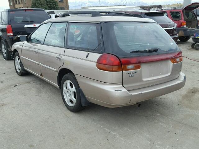 4S3BK4355X7300250 - 1999 SUBARU LEGACY L TAN photo 3