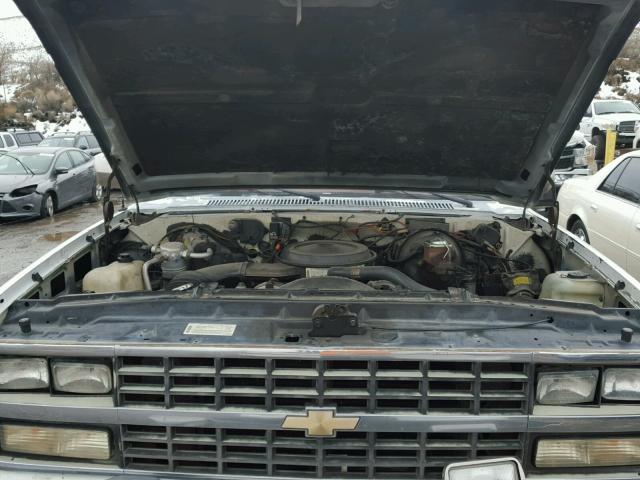 1GNGV26K3KF178609 - 1989 CHEVROLET SUBURBAN V WHITE photo 7