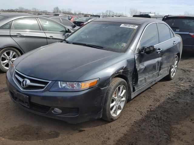 JH4CL96947C016644 - 2007 ACURA TSX GRAY photo 2