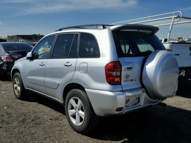 JTEGD20V150068577 - 2005 TOYOTA RAV4 SILVER photo 3