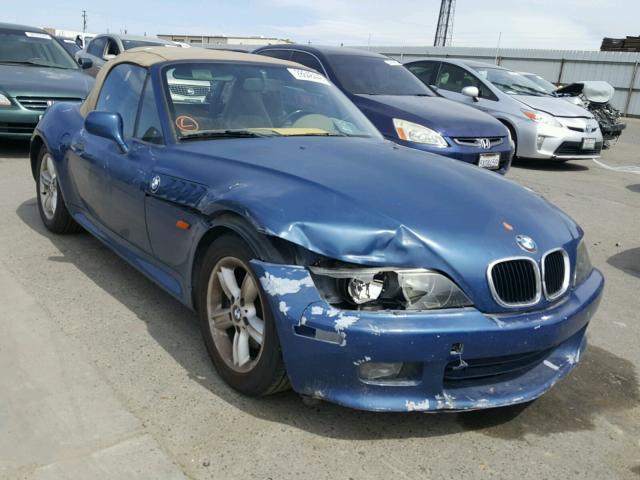 4USCH9346YLF84047 - 2000 BMW Z3 2.3 BLUE photo 1