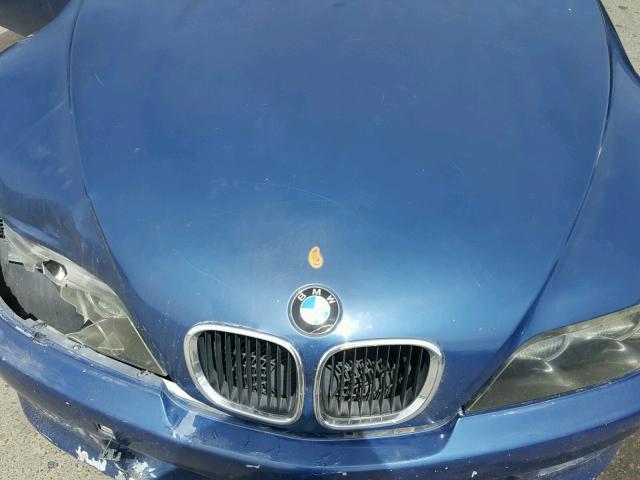4USCH9346YLF84047 - 2000 BMW Z3 2.3 BLUE photo 7